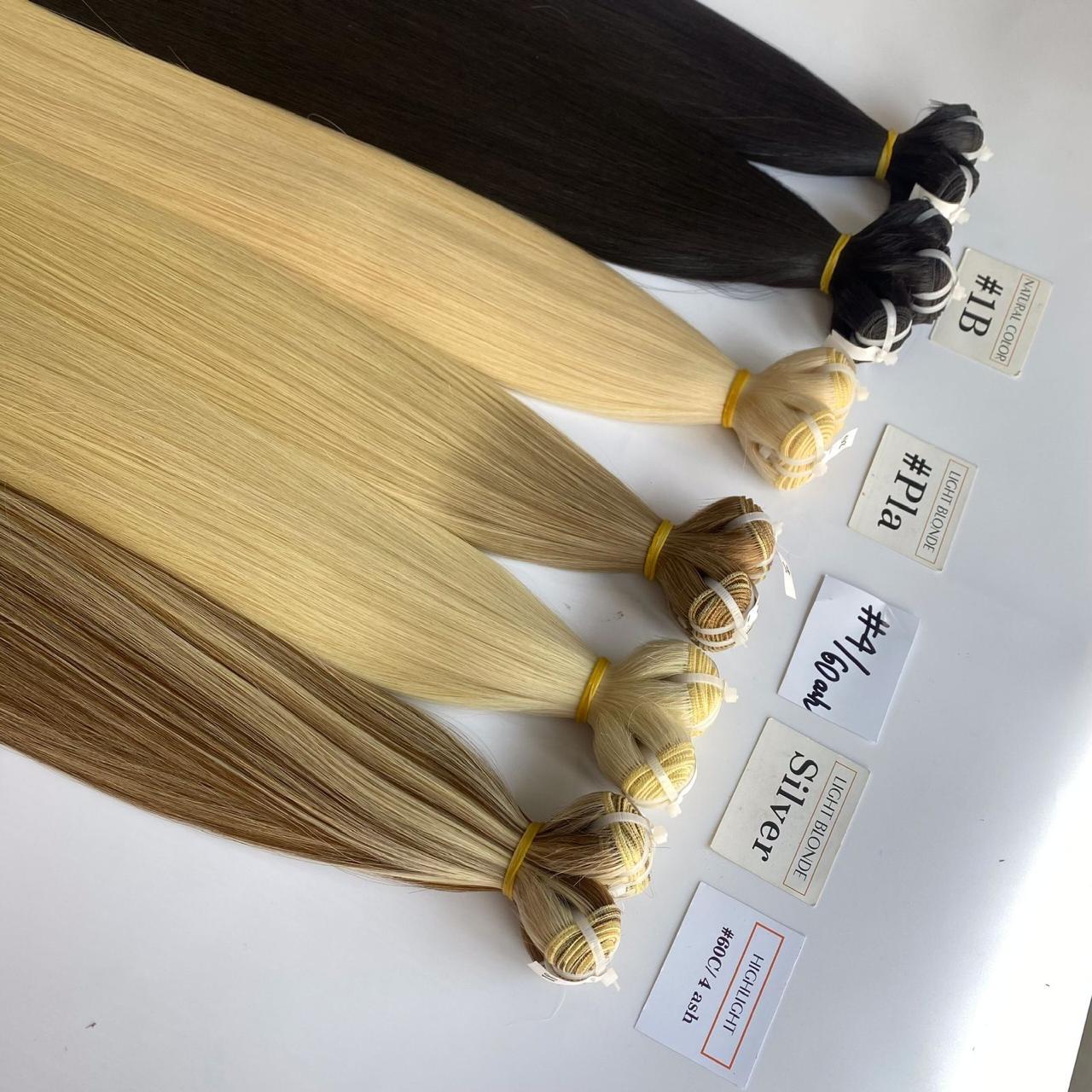 Straight Weft Blond