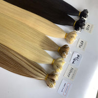 Straight Weft Blond